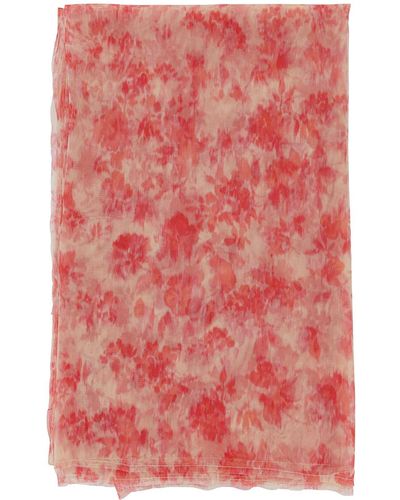 Philosophy Di Lorenzo Serafini Stole With All-Over Floreal Print - Red