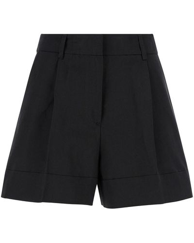 PT Torino High Waisted 'Delia' Shorts - Black