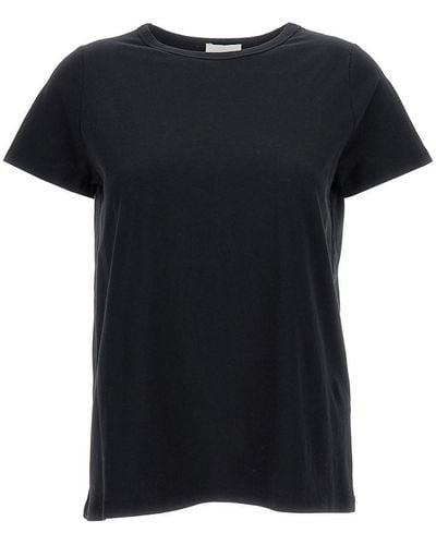 Allude Crewneck T-Shirt - Black