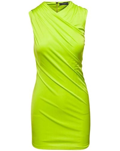 Versace Viscose Dress - Green