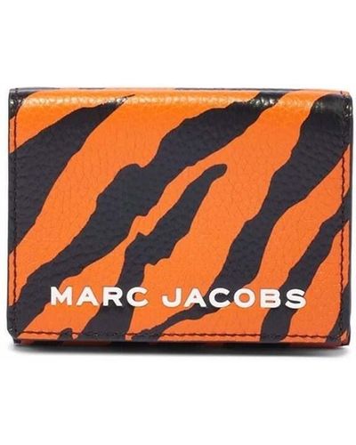 Marc Jacobs Portafoglio tri-fold The Bold con stampa - Arancione