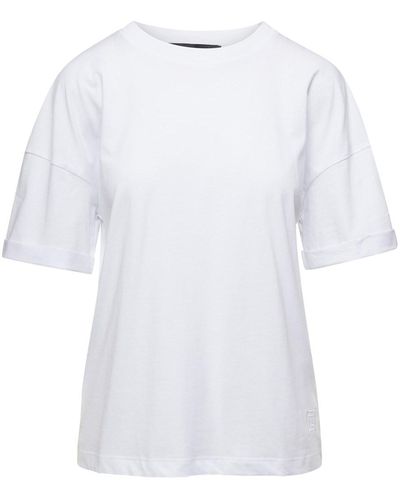 FEDERICA TOSI T-Shirt Girocollo Bianca - Bianco