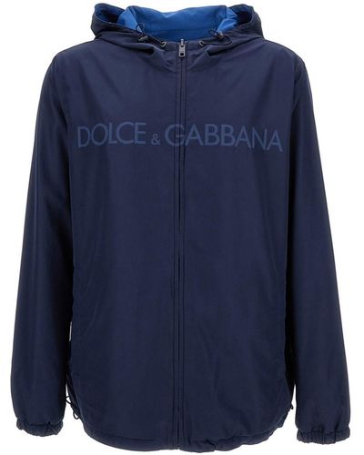 Dolce & Gabbana Reversible Jacket - Blue