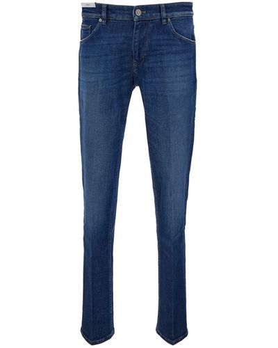 PT Torino Medium Waisted Jeans - Blue