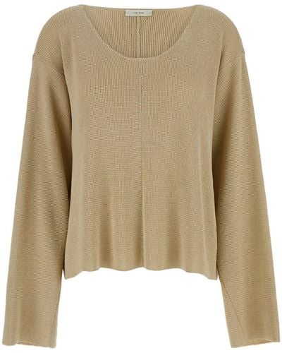 The Row Oversize Top - Natural