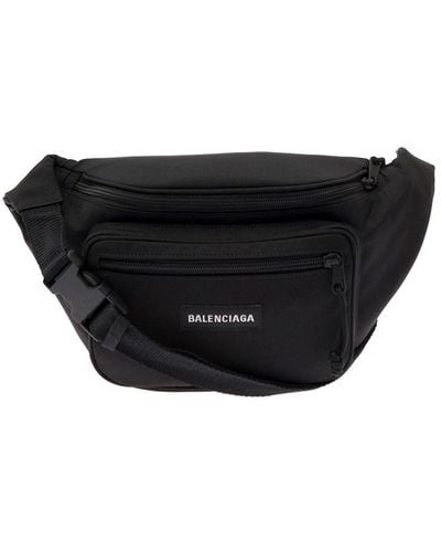 Balenciaga Explorer Beltpack Nylon - Black
