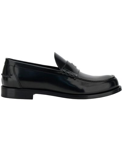 Givenchy Loafers With 4G Detail - Black