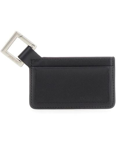 Jacquemus 'Le Porte-Cartes Cuerda' And Key-Chain With Embos - Black