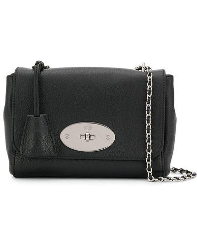 Mulberry Lily Glossy Goat - Black