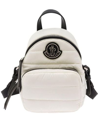 Moncler 'Kilia' Backpack With Logo Patch - White