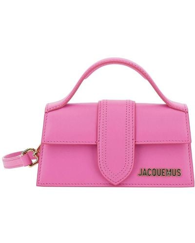 Jacquemus 'Le Bambino' Handbag With Removable Shoulder Strap - Pink