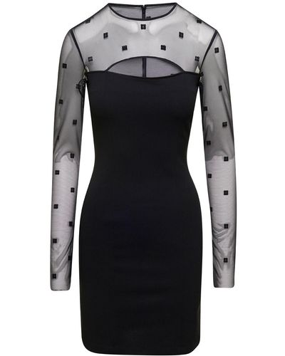 Givenchy Plumetis 4G Dress - Black