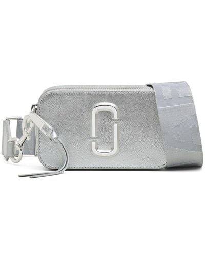 Marc Jacobs 'The Slingshot' Crossbody Bag With Logo Detail - Grey