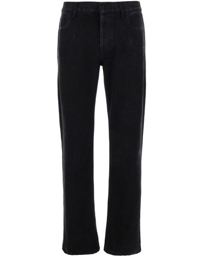 Alexander McQueen Jeans With Straight Leg - Black