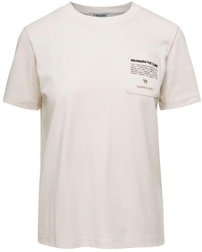 Max Mara Crew Neck T-Shirt - White