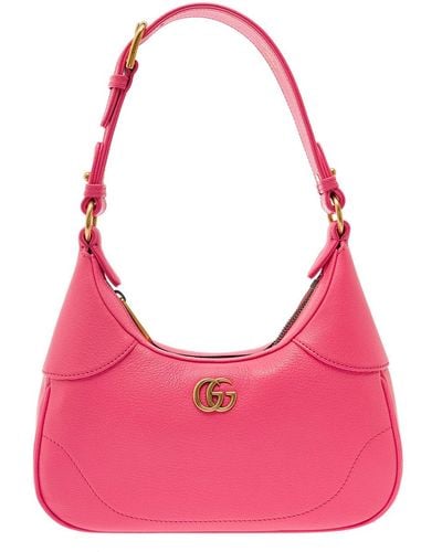 Gucci Small Aphrodite Shoulder Bag - Pink