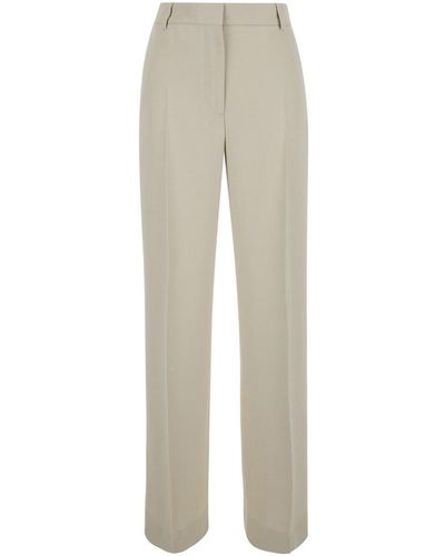 Totême Relaxes Tailored Trousers - Grey