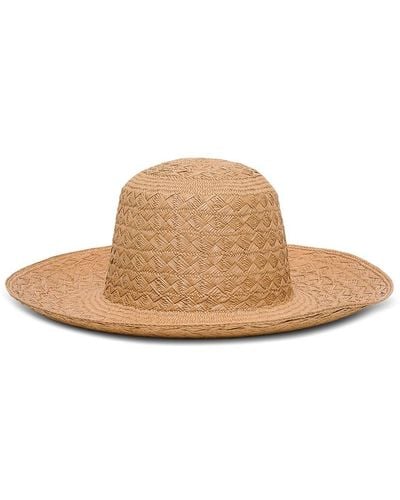 Saint Laurent Maui Straw Hat - White