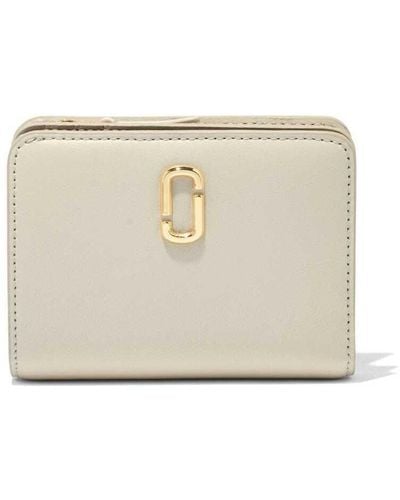 Marc Jacobs The Mini Compact Wallet - Natural