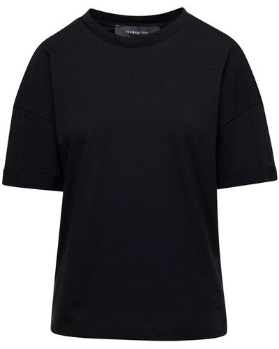 FEDERICA TOSI Crewneck T-Shirt - Black
