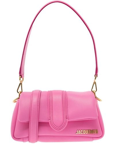 Jacquemus 'Le Petit Bambimou' Shoulder Bag With Logo Detail - Pink
