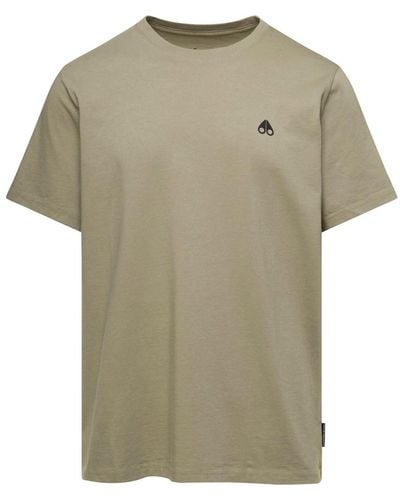 Moose Knuckles T-Shirt Girocollo - Verde