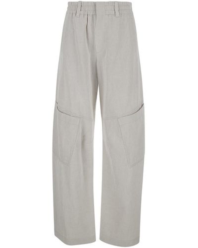 Brunello Cucinelli Cargo Trousers - Grey