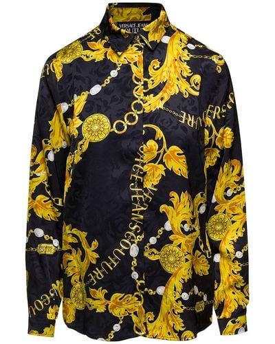 Versace Jeans Couture 75Dp201 Co Shirts - Nero