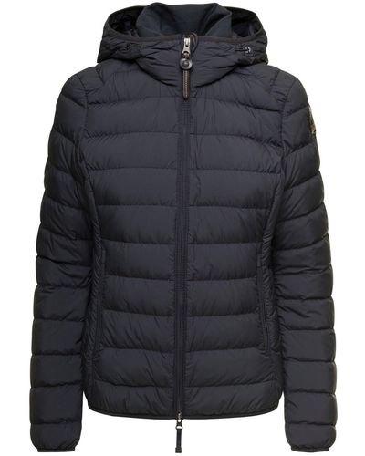 Parajumpers 'juliet' Quilted Down Jacket With Hood In Nylon Woman - Black