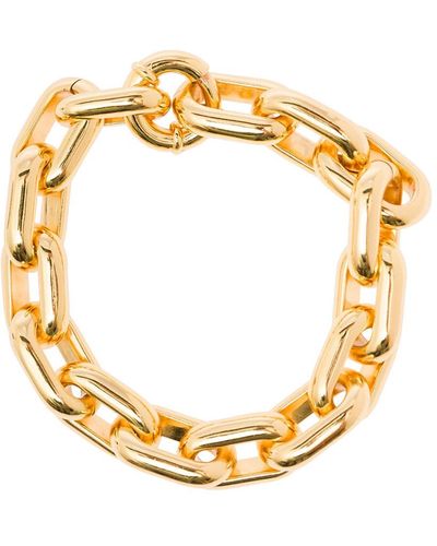 FEDERICA TOSI 'Ella' 18K Plated Bronze Chain Bracelet - Metallic