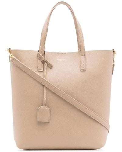 Saint Laurent Toy Shopping Tote Bag - Natural
