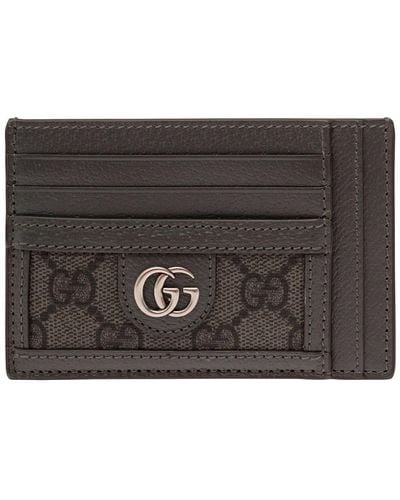 Gucci M.Card Case (866) Gg Supr.Prin - Gray