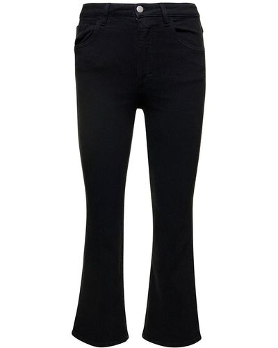 ICON DENIM 'Pam' Five-Pockets Flared Jeans - Blue