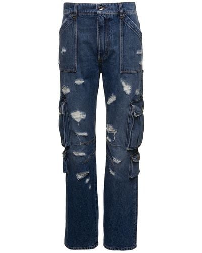 Dolce & Gabbana Cargo Jeans - Blue