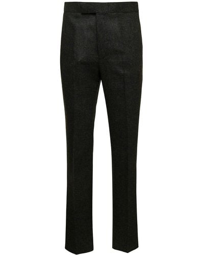 Thom Browne Fit 1 Backstrap Trouser - Black