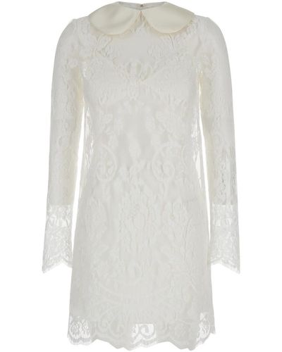 Dolce & Gabbana Minidress - White