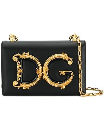 Dolce & Gabbana Borsa Mini 'Dg Girls' - Nero