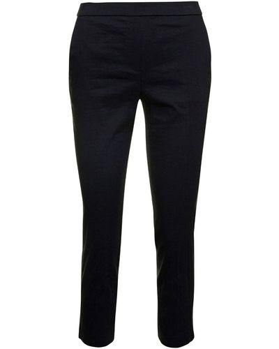 Theory Pull On Trousers - Blue