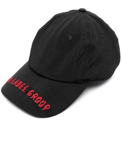 44 Label Group Baseball Cap With Logo Embroidery - Black