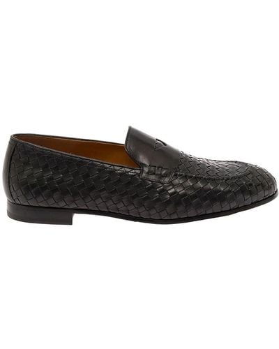 Doucal's Pull On Loafers - Black