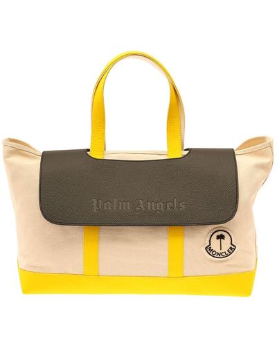 Moncler Genius Shopping bag x palm angels - Neutro