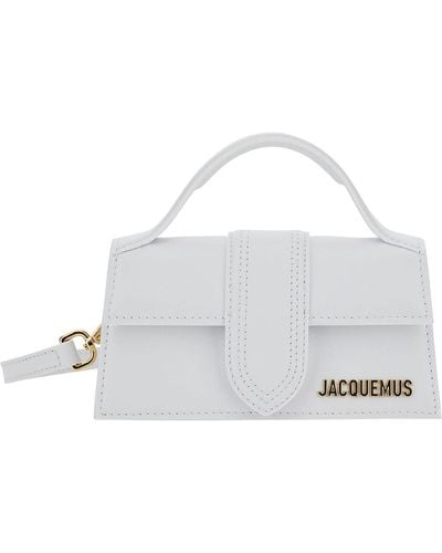 Jacquemus 'Le Bambino' Handbag With Removable Shoulder Strap In - White