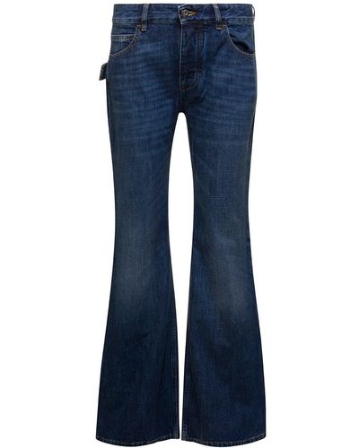 Bottega Veneta Flared 5-Pocket Jeans - Blue