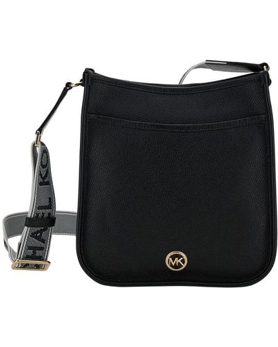 MICHAEL Michael Kors Crossbody Bag With Mk Logo Detail - Black