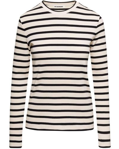 Jil Sander Long-sleeved tops for Women | Online Sale up to 70% off | Lyst