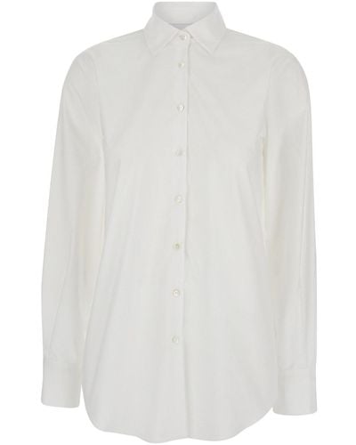 Plain Classic Shirt - White