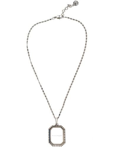 Alexander McQueen Brass Chain Necklace With - Multicolor