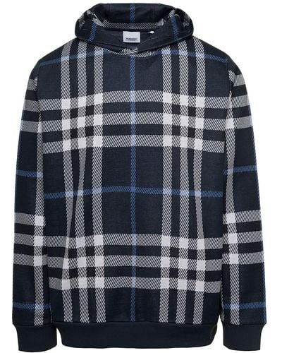 Burberry online plaid hoodie