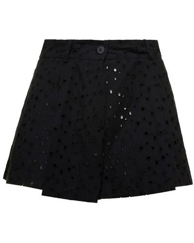 Semicouture San Gallo Shorts - Black