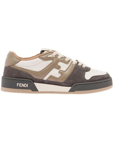 Fendi Fatch Match Sneaker - Gray
